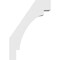 Ekena Millwork 3 1/2-in. W x 18-in. D x 26-in. H Merced Architectural Grade PVC Knee Brace BRCP035X18X26MRC - alternate 5